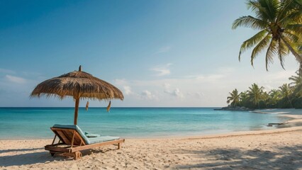 Obraz premium tropical paradise beach