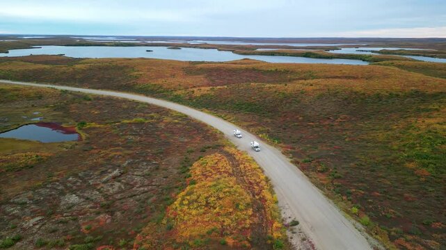 Der Dempster Highway, Nordkanada