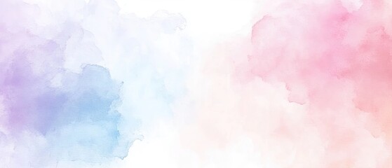 Obraz premium Abstract Watercolor Style Background with Soft Blending Colors