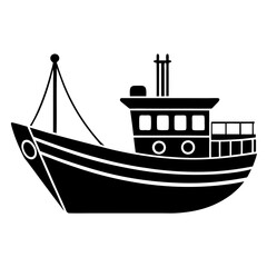 illustration of boat