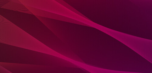 Abstract Red and Pink Gradient Waves