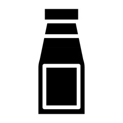 Ketchup Vector Design Icon Style