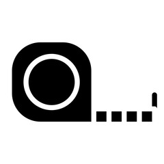 Tape Measure Vector Design Icon Style