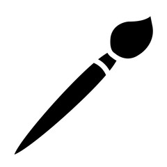 Paintbrush Vector Design Icon Style