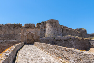 Castle of Methoni, medieval fortification in the port town of Methoni, Messenia