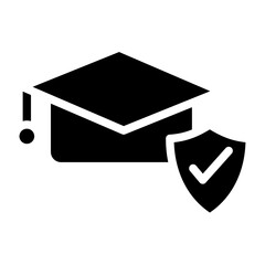 Insurance Education Vector Design Icon Style