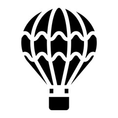 Balloon Ride Vector Design Icon Style
