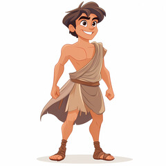 Greek God Hermes Cartoon