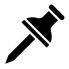 Friendship Pin Vector Design Icon Style