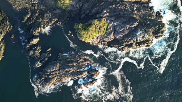 Die wundersch&ouml;ne K&uuml;ste auf Vancouver Island, Kanada, Ucuelet