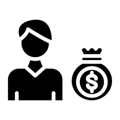 Private Equity Vector Design Icon Style