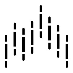 Bearish Marubozu Vector Design Icon Style
