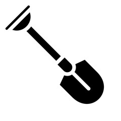 Shovel Vector Design Icon Style