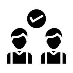 Candidate Cartoon Vector Design Icon Style