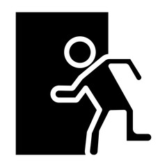 Escape Vector Design Icon Style