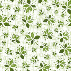 The Green leaves with Tint Background
