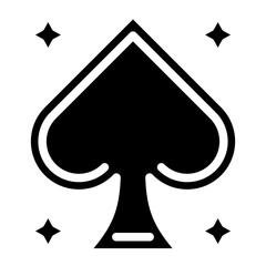 Fototapeta premium Spade Vector Design Icon Style