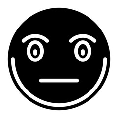 Poker Face Vector Design Icon Style