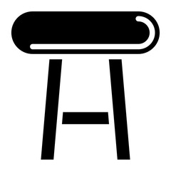 Bar Stools Vector Design Icon Style
