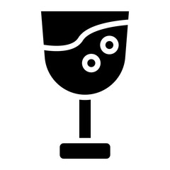 Wine Glasses Vector Design Icon Style