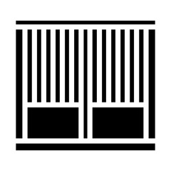 Dog Crate Vector Design Icon Style