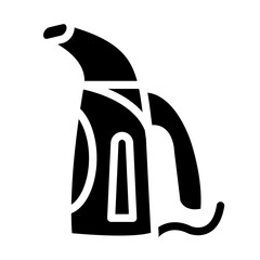 Clothes Steamer Vector Design Icon Style