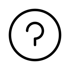 Ask Icon Vector Symbol Design Illustration