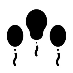 Balloon Vector Design Icon Style
