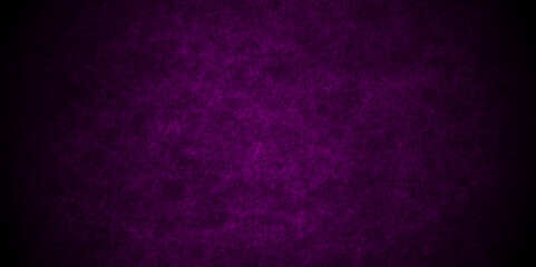 Black and dark purple background blackboard and purple light concrete background wall grunge cement texture.