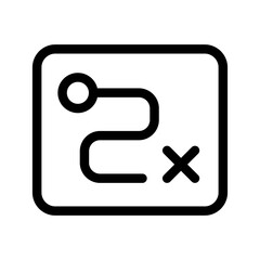 Map Icon Vector Symbol Design Illustration