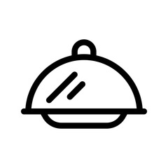 Plate Icon Vector Symbol Design Illustration