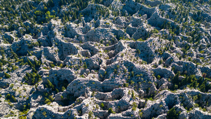 Mystical landscapes of wild mountains where those who go cannot return