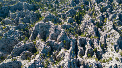 Mystical landscapes of wild mountains where those who go cannot return