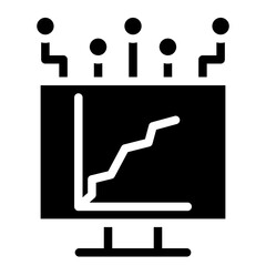 Digital Progress Vector Design Icon Style