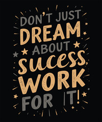 Best Beautiful typography motivational t-shirt design