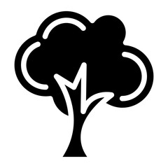 Tree Vector Design Icon Style
