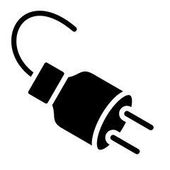 Power Cord Vector Design Icon Style