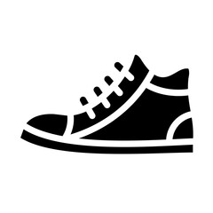 Retro Sneakers Vector Design Icon Style