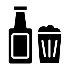 Craft Beer Vector Design Icon Style