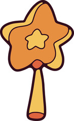 Christmas, cute hand drawn card, illustration, elements