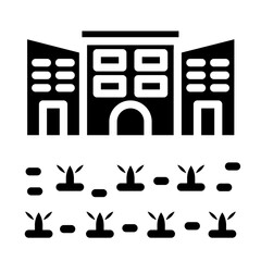 Urban Garden Vector Design Icon Style