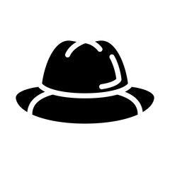 Fedora Hat Vector Design Icon Style