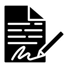 Contract Connect Vector Design Icon Style