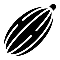 Delicata Squash Vector Design Icon Style