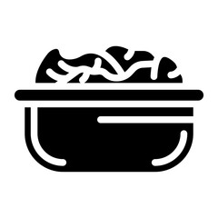 Butter Lettuce Vector Design Icon Style