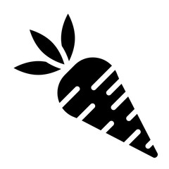 Carrot Vector Design Icon Style