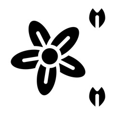 Obraz premium Sakura Symphony Vector Design Icon Style