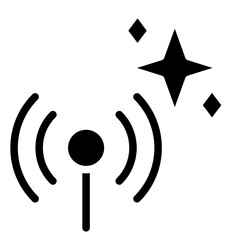 Beacon Blessing Vector Design Icon Style