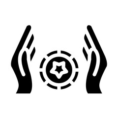 Respect Token Vector Design Icon Style
