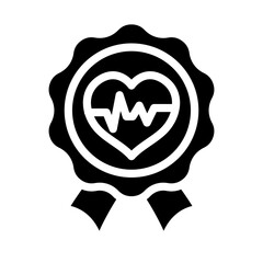 No Hate Badge Vector Design Icon Style